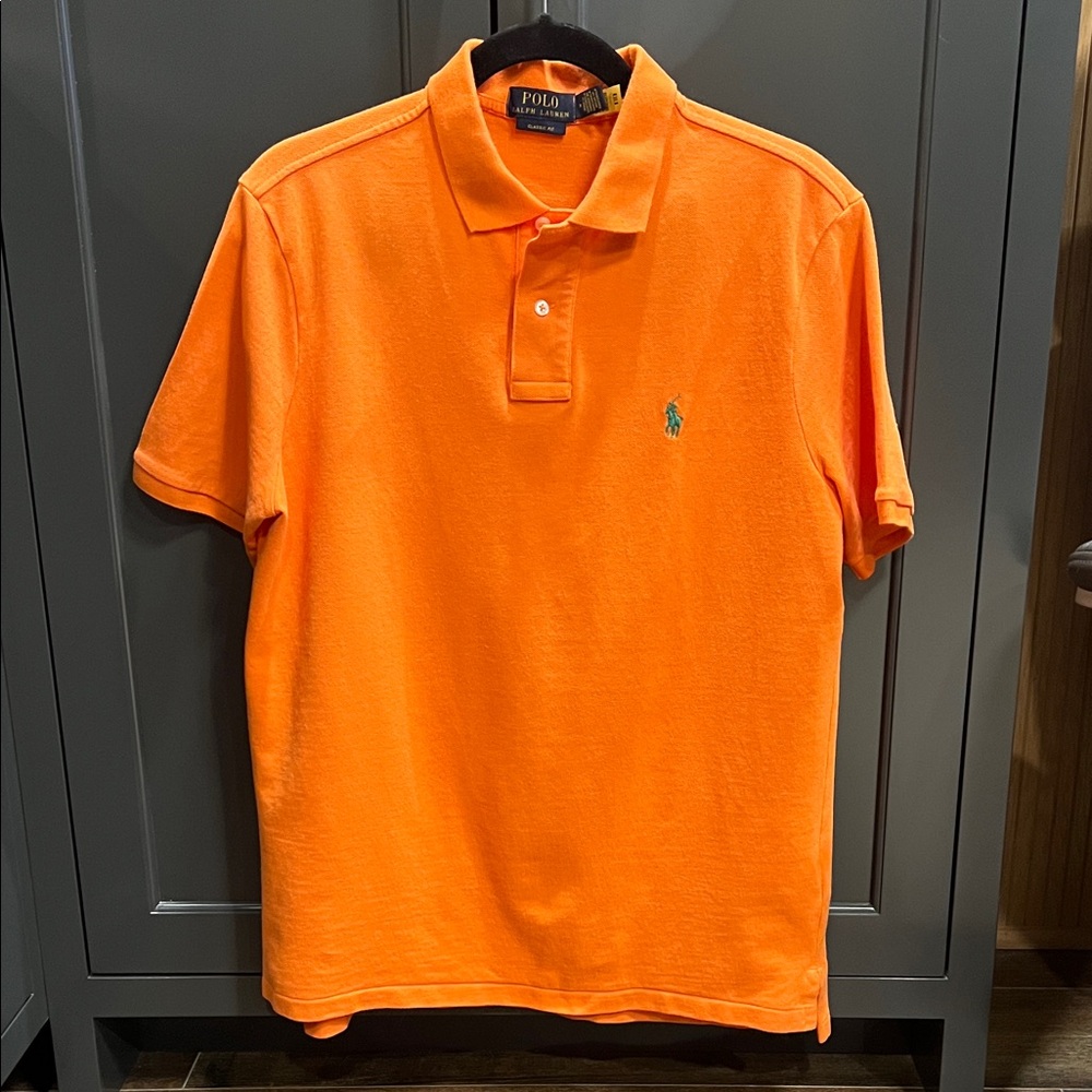 Polo by Ralph Lauren Bright Orange Polo Shirt